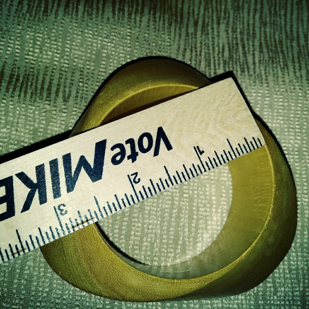 🎆Fun♈Geometric♈Wood Bangle🎆 - Picture 5 of 8